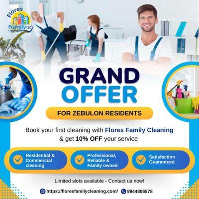 flores Family LLC Cleaning