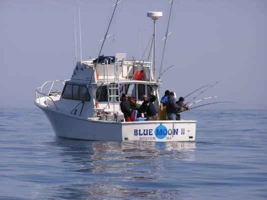 Fishing Onboard the Blue Moon II