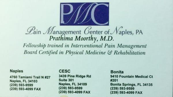 Pain Management Center of Naples