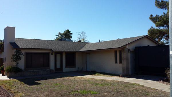 Owens Corning shingle roof