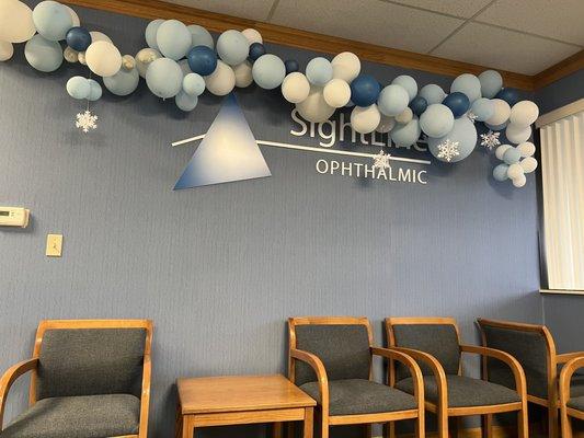 Ophthalmology waiting room