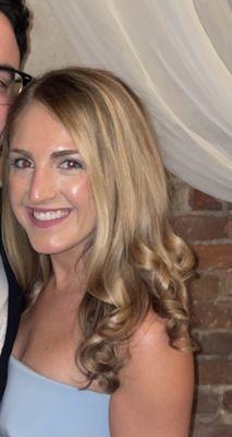 This is just a blowout! No curler added or anything. Note my hair does hold a curl easy