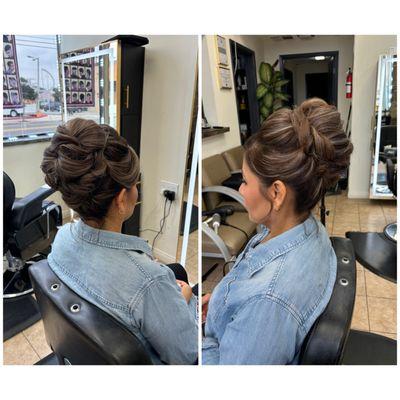 Updo Hairstyle!!
