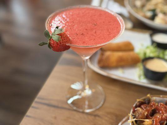 Strawberry lemon drop