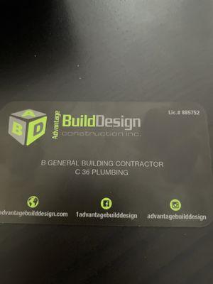 Advantage Build Design