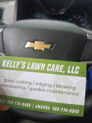 Kelly's lawncare llc