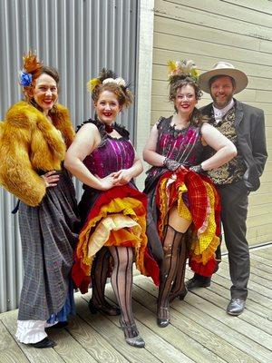 Professional actors and singers