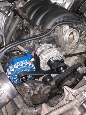 Dual alternator installation