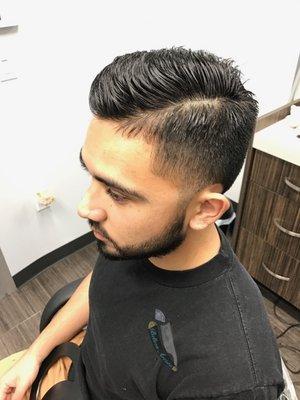 Comb over Men's cut