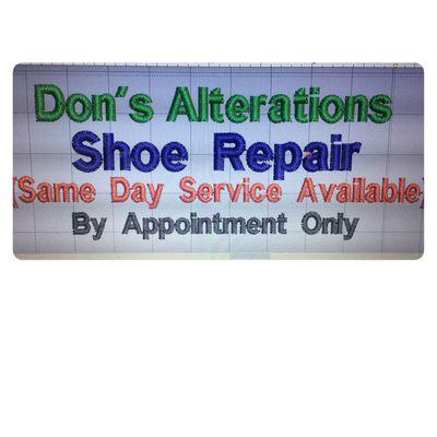 Don's Alterations