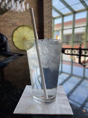 Monkey 47 gin and tonic in June 2022