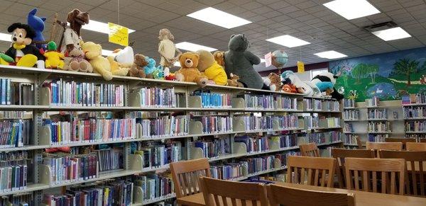 1-24-19 Elko Library children's section. Warm and welcoming.