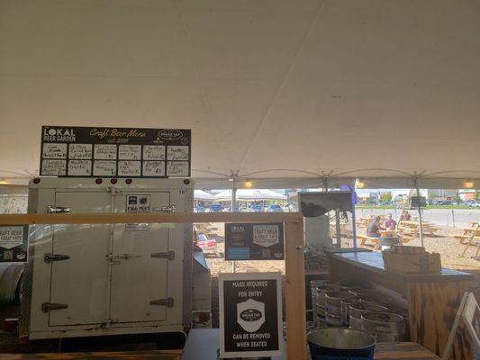 Some of many menu items