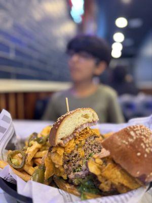 BBQ Chip Burger