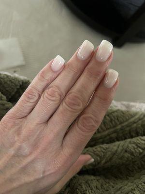 Builder gel in milky white