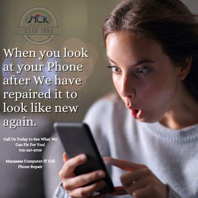 Yes we can fix phones and tablets also!!!!!