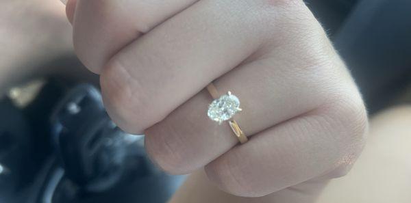 Solitaire Engagement Ring