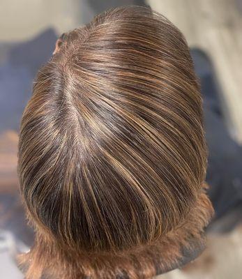 Partial highlights & blended greys