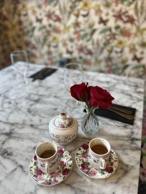 A Cuban coffee, and a Doppio