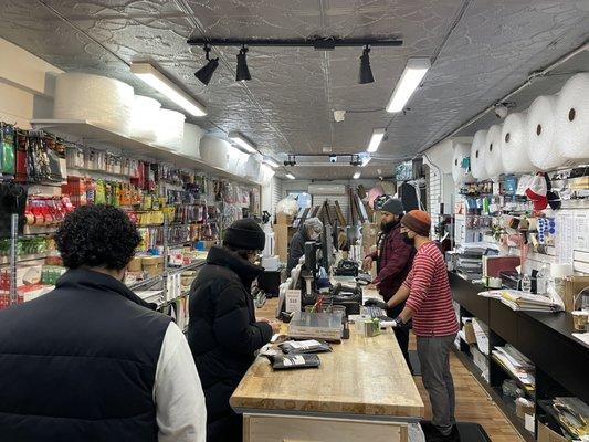 Efficient use of space inside