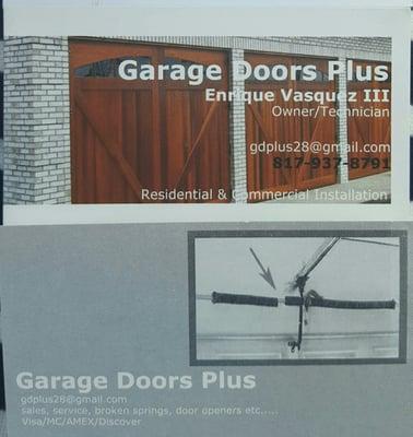 Garage Doors Plus