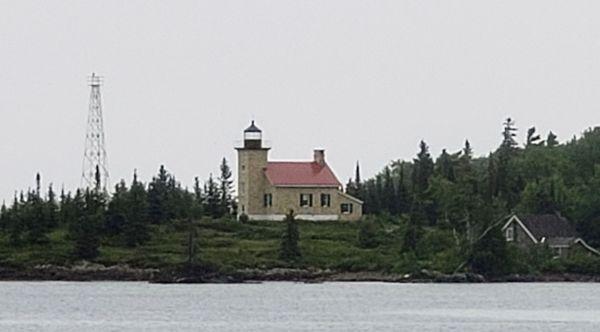 View of Copper Harbor from Viewing Deck