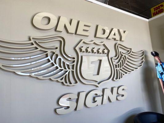 One Day Signs