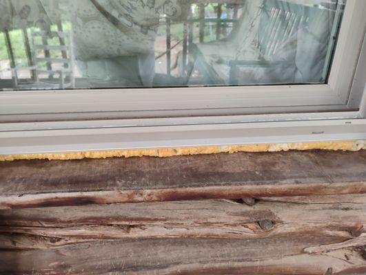 Living room windows front porch