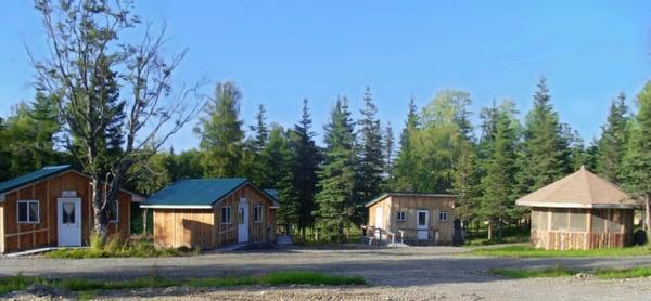 Our new 22 acre Birch-covered Cabin and RV Park.