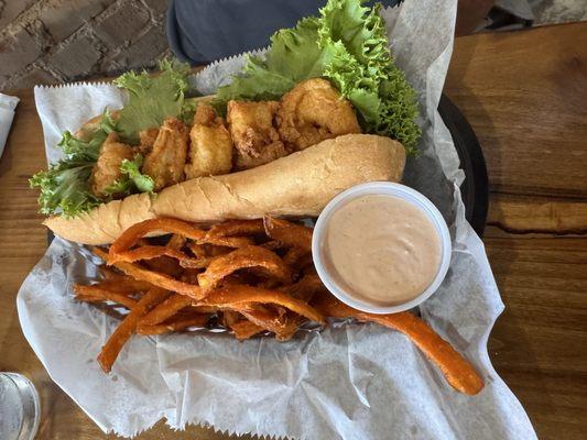 Shrimp po boy