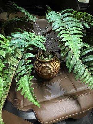 Artificial plant with neat pot