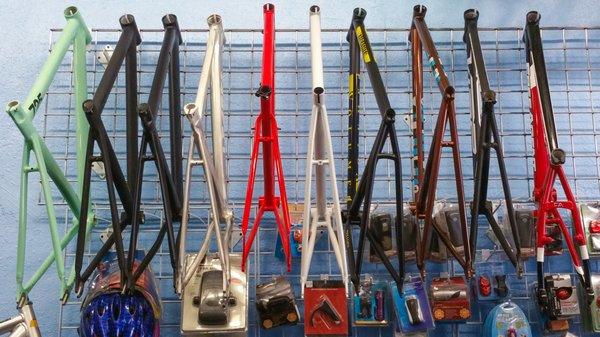 We have various brands, and if we don't have carry the one you are interested in, we can order it for you.