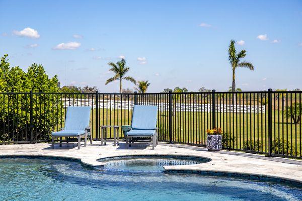 Pool fence in Sarasota
