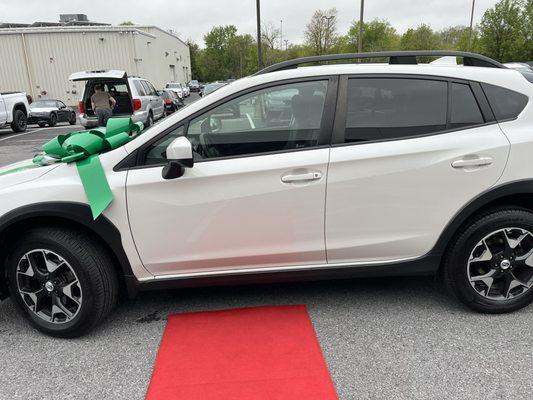 My awesome new car!! Thank you Alec S!!