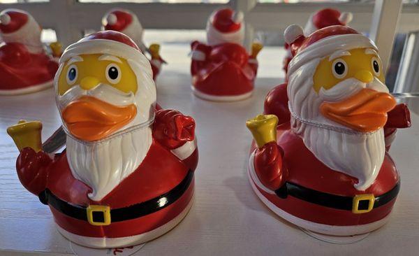 Santa ducks