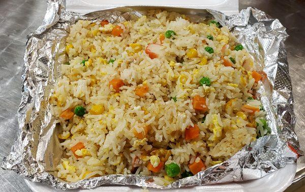 Seafood fried rice