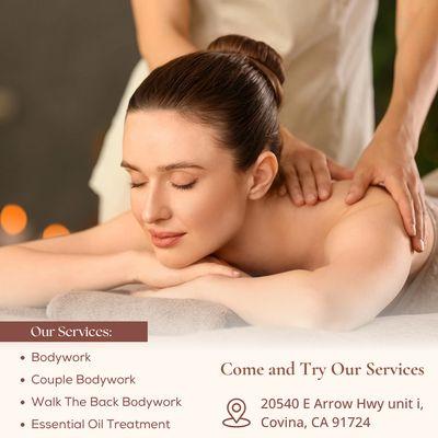 Come and try our services