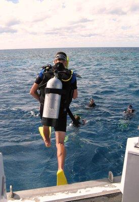 Sombrero Reef is just a 30 minute boat ride from Seabird.