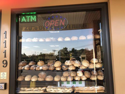 The loaves of bread that caught my eye.