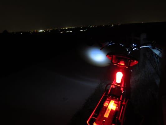 Life's good. So nice to watch star constellations at night on trails without glaring of city lights.