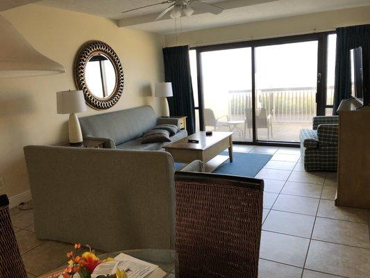 Living area - beach level