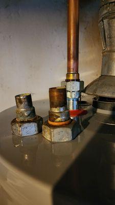 $1200 of "pipe modifications"