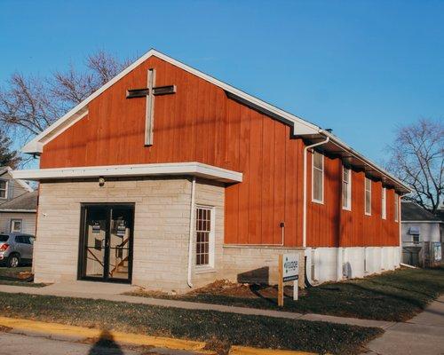 The Village Christian Church Seneca Campus can be found on the corner of Main Street and Union.