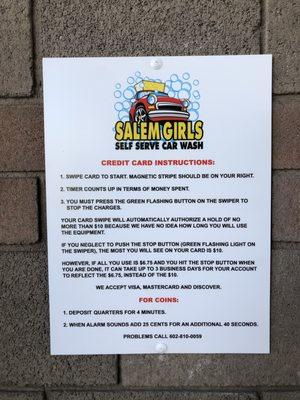 Salem Girls Self Serve Car Wash
