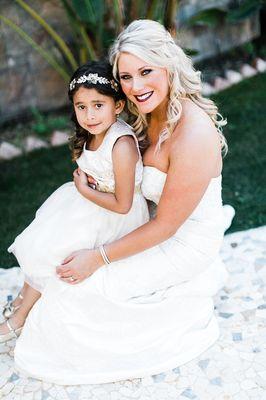 Flower Girl and Bride