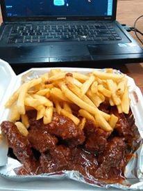 Spicy Wings & Fries