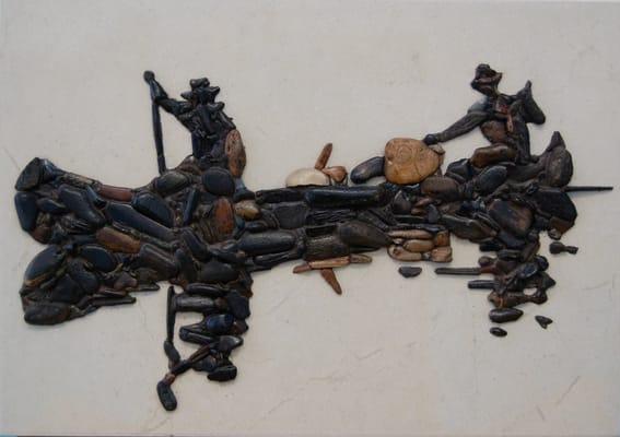 Mosaic by local artist Joseph Kreisel