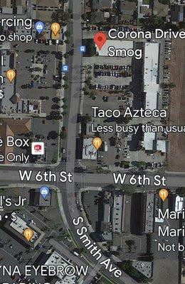 Map of the location.