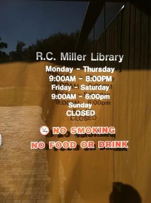 R C Miller Memorial Library