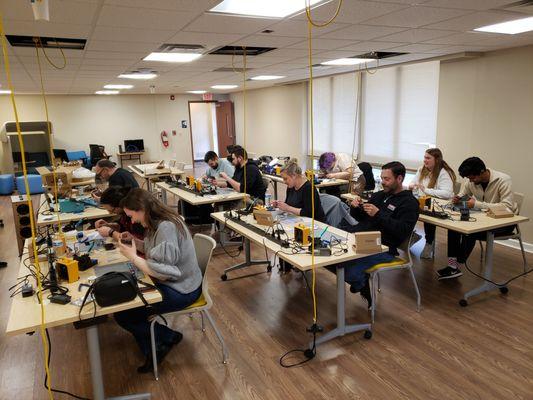 Soldering Workshops With Local Businesses!